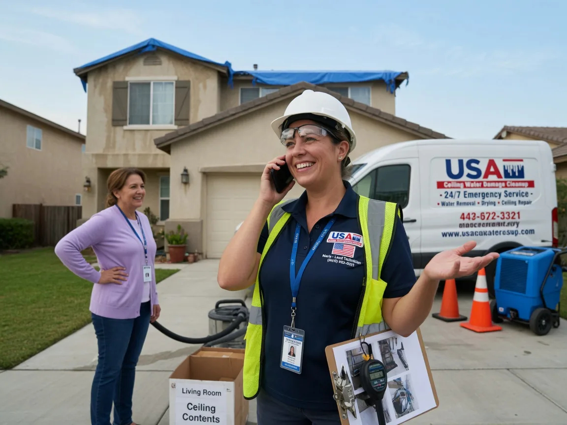 Ceiling Water Damage Restoration Lake Andes, SD FAQs